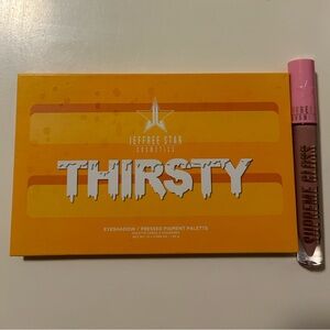Jeffree Star Thirsty Palette and Supreme Gloss Bundle
